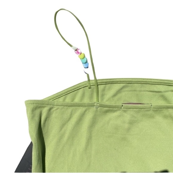 NWT Candy Hearts Spaghetti Strap Top: A Sweet & Stylish Choice for Juniors Large - Picture 5 of 6